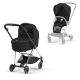 Mios with carrycot, can come in different colour frames, carrycot and seat pack