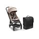 Bugaboo Butterfly Desert Taupe with free travel bag