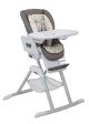 Joie Mimzy Spin 3in 1 Highchair - Geometric Mountains angled view