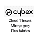 Cybex Mirage Grey Plus Cloud T Newborn Insert 