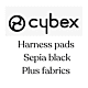 Cybex Sepia Black Plus Cloud T Harness Pads 