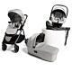 Ash - Graco Near2me DLX Trio with Snugturn Rotating base