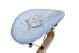Nomi Baby Base Black with Pale Blue/Sand Mattress