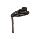 Nuna Base Curv pivoted to the door side 