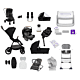 Nuna Triv Next, Lytl Carrycot, Pipa Next + Base Next NEWBORN ESSENTIAL BUNDLE RRP £1924.88