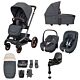 Maxi Cosi Fame 10 Piece bundle Twillic Graphite