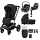 Maxi Cosi Fame 8 Piece bundle Twillic Black