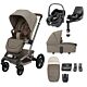 Maxi Cosi Fame 8 piece bundle Twillic Truffle Black Wheels