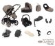 Mink -  Babystyle Oyster 3 Ultimate Bundle with Cabriofix i-Size showing the included items
