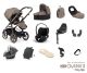 Mink -  Babystyle Oyster 3 Ultimate Bundle with Cloud T i-Size showing the included items
