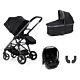 Babystyle Oyster Gravity+ 4 in 1 Travel System - Carbonite with carrycot and capsule car seat