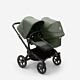 Bugaboo Donkey 5 Duo Black/Forest Green