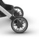 Uppababy Minu Rear Wheels (Pair) Silver