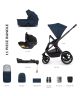 Ocean - Venicci Tinum Edge Complete Travel System showing the included items