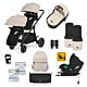 Ickle Bubba Double travel system Stone