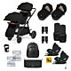 Ickle Bubba 18 piecce twin travel system