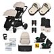 Ickle Bubba 18 piecce twin travel system