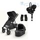 Uppababy Vista V2 Jake with Maxi Cosi Pebble 360 Pro and Pro slide base