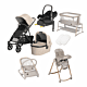 Uppabababy Vista V3 with Maxi Cosi Cabriofix & base Newborn bundle