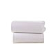 2 pack universal bedside crib sheets  - white - clair de lune