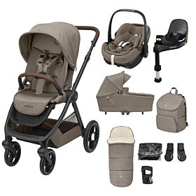 Oxford+ Premium bundle with Maxi Cosi Pebble 360 Pro 2 and Familyfix 360 Pro base