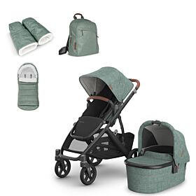 Uppababy Vista V3 with accessories
