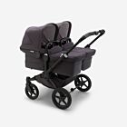 Bugaboo Donkey 5 Twin - Classic Washed Black