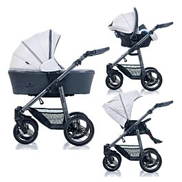 Venicci Carbo Lux Light Grey 2024 elgincountymidwives
